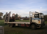 Vends Poids Lourd Renault M200 Porteur apicole + chargeur Grillon