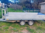 Remorque plateau saris 2500 KG