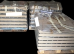 Vente de pots verre sur palette