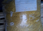 26 kg de poudre de pollen congelé