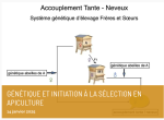 Génétique et initiation à la sélection en apiculture – F2027/5 - 5 janvier 2027 - visio