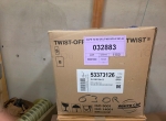 Cartons complets capsules twist off couleur or to63
