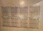Grilles tangentielles chromées Thomas Apiculture pour extracteur miel