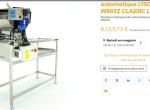 Machine à désoperculer automatique Lyson W903Z + Extrudeuse Lyson W20970