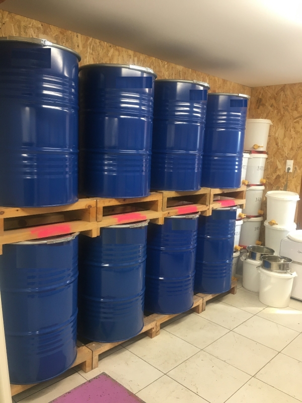 Fûts de miel d'acacia 2025