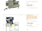 Machine à désoperculer automatique LYSON W903Z + Extrudeuse 230V 50 kgh Premium