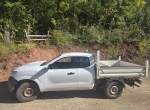 Nissan Navara 4x4 pickup plateau